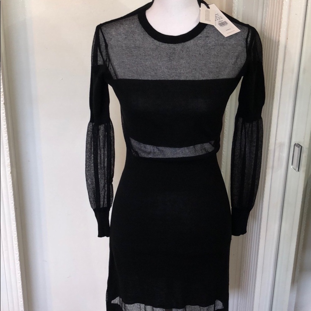 HOSS Intropia sheer dress size xs